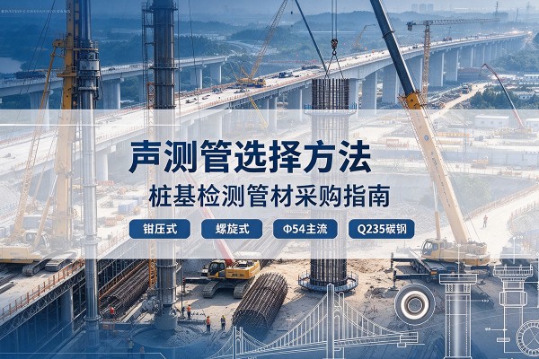 香洲声测管选型标准