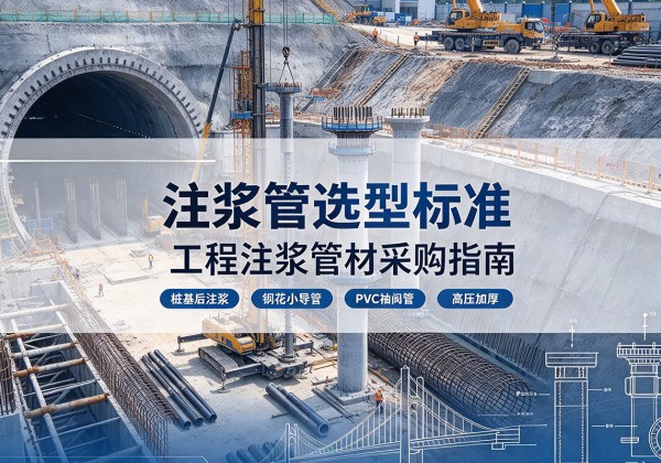 香洲注浆管选型标准